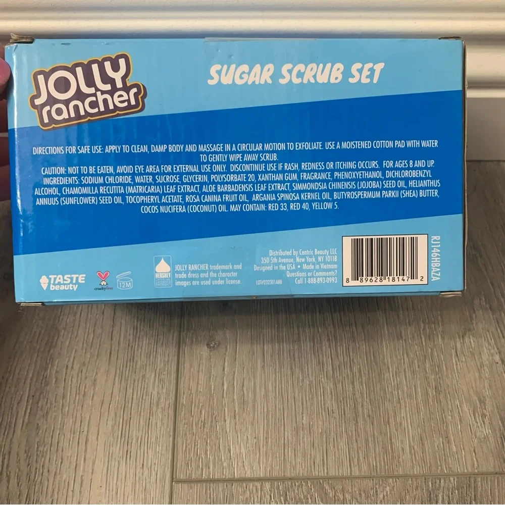 Jolly Rancher Sugar Scrub Set, Jolly Rancher Body Scrubs, Candy Body Scrub
